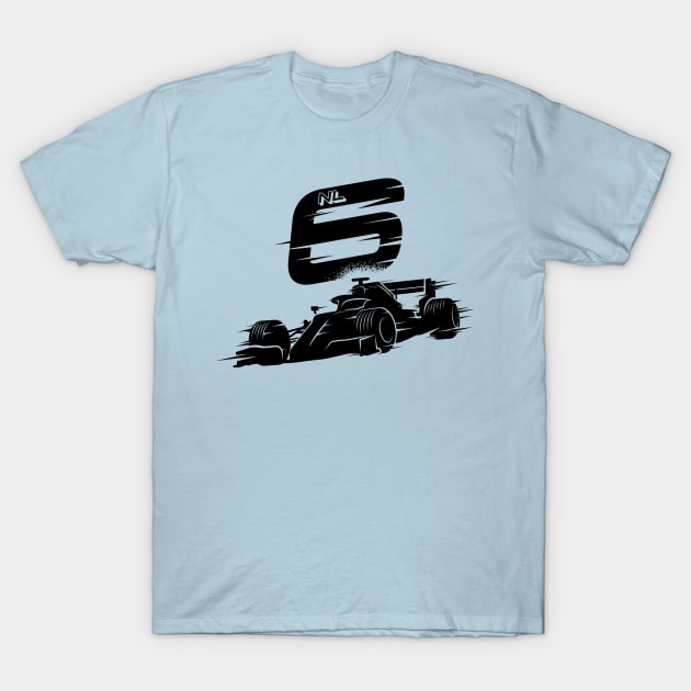 We Race On! 6 [Black] T-Shirt by DCLawrenceUK